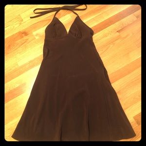 🌟🌟100% silk halter top cocktail dress🌟🌟